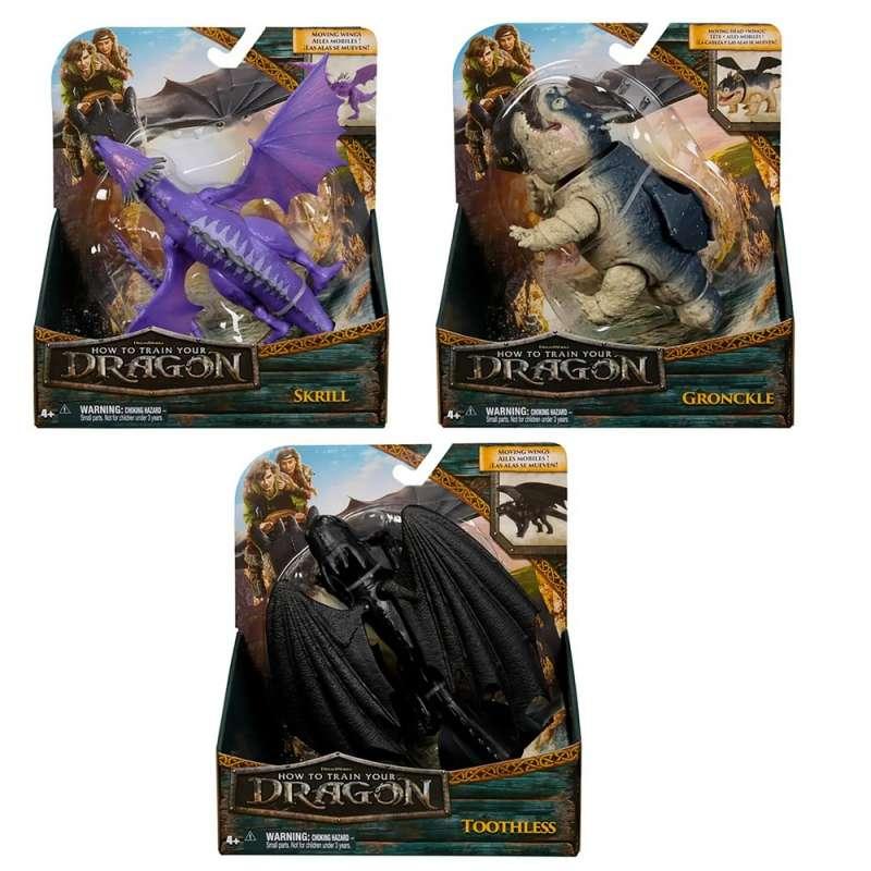 SN6074171 HOW TO TRAIN YOUR DRAGON ZMAJ FIGURA ASST 