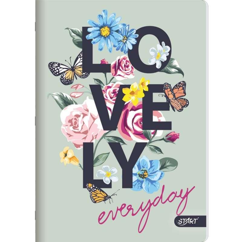 STR13095 START SVESKA A4, 52L SITNI KARO 