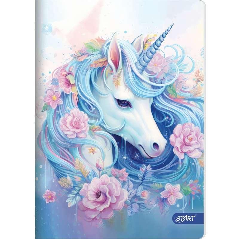 STR13095 START SVESKA A4, 52L SITNI KARO 