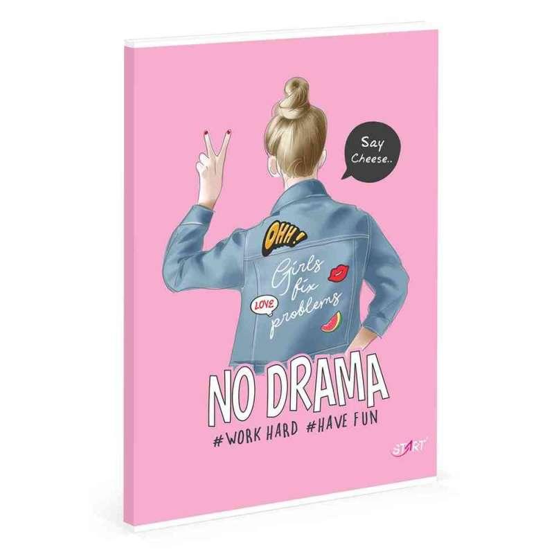 STR13095 START SVESKA A4, 52L SITNI KARO 