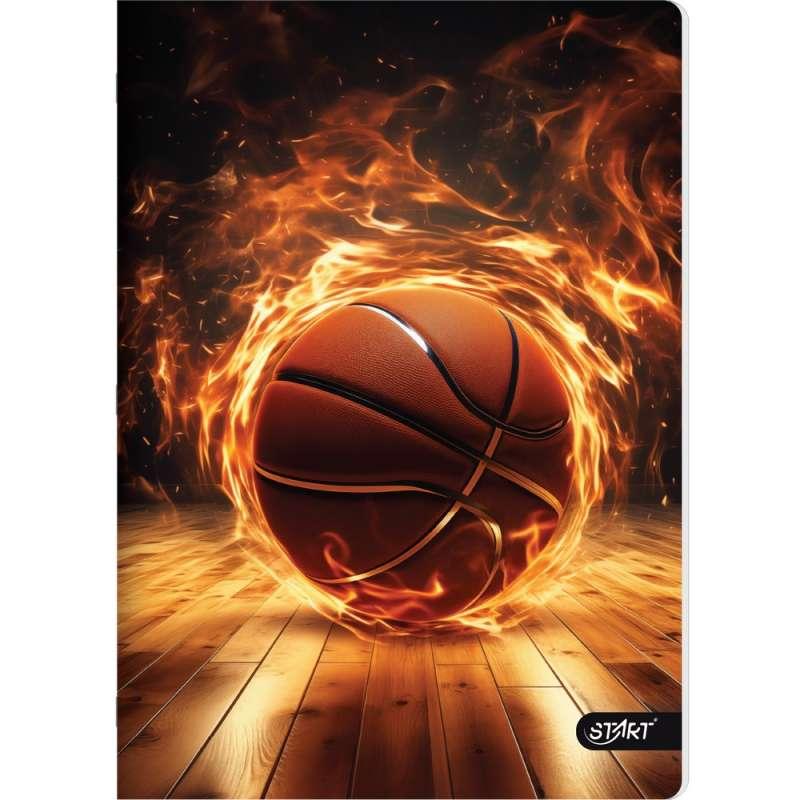 STR13095 START SVESKA A4, 52L SITNI KARO 