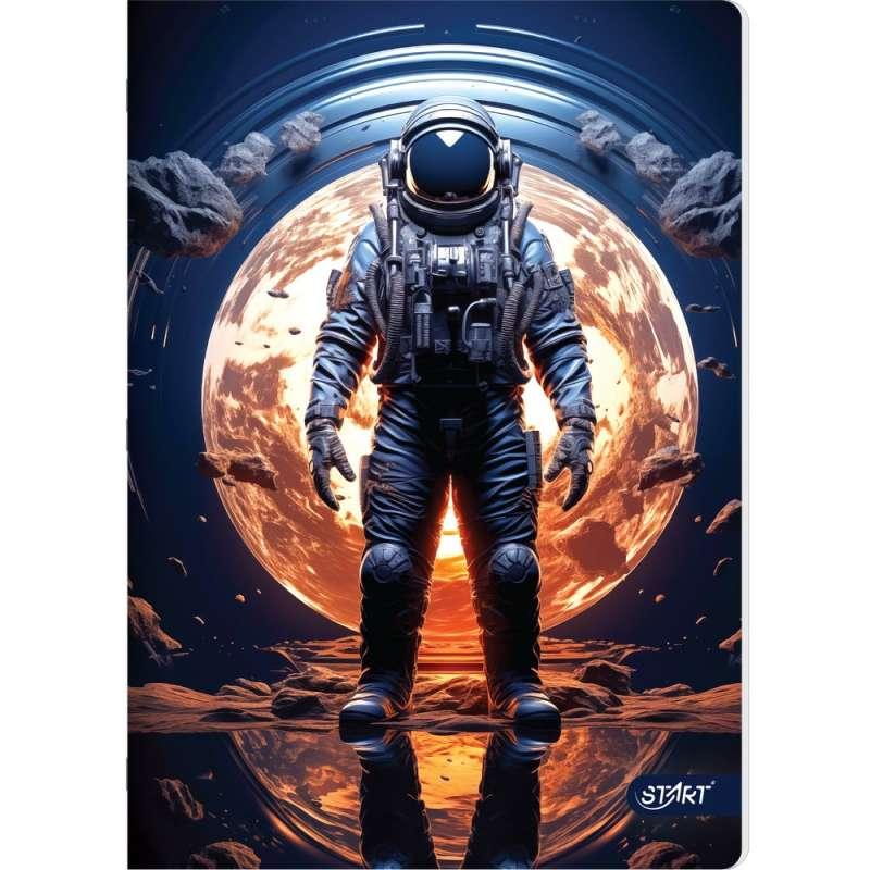 STR13095 START SVESKA A4, 52L SITNI KARO 