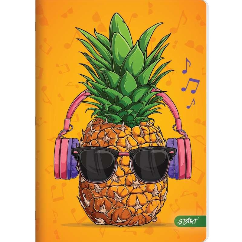 STR13095 START SVESKA A4, 52L SITNI KARO 