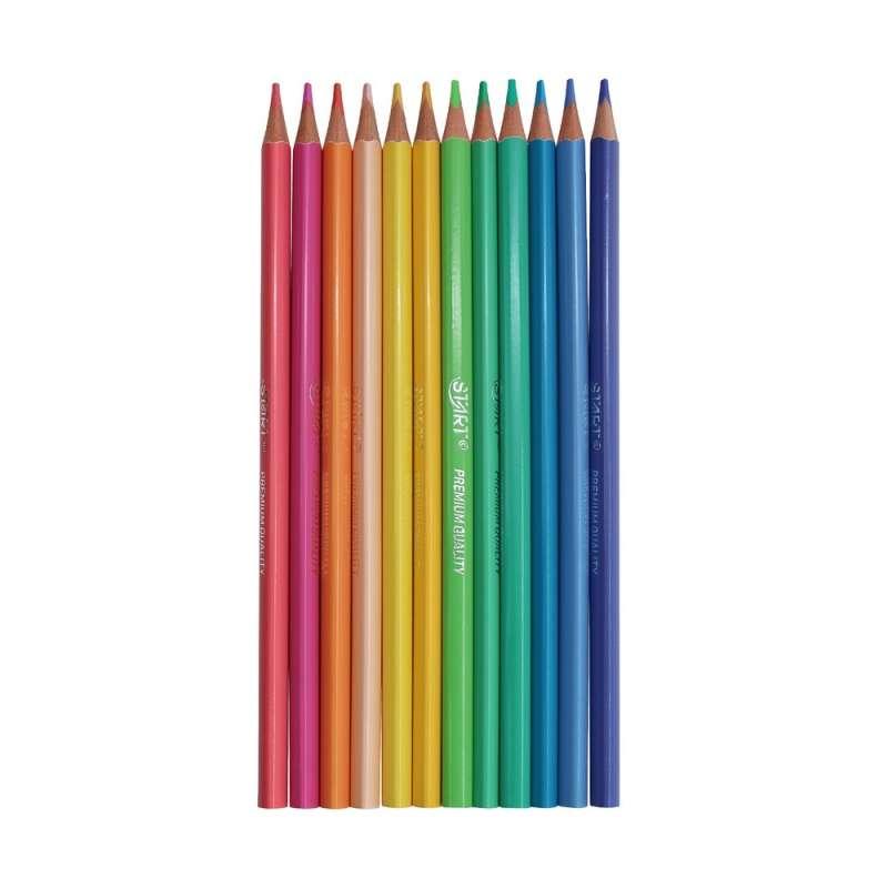 STR24206 START DRVENE BOJICE PASTEL 12 KOM