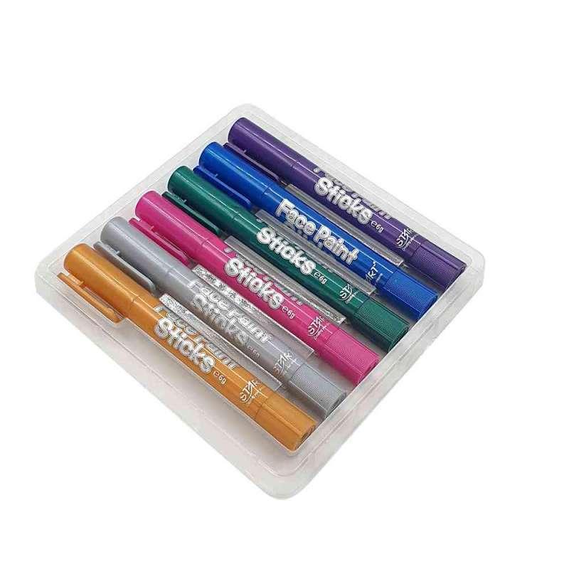 STR31549 START BOJA ZA LICE METALIK 6 BOJA 