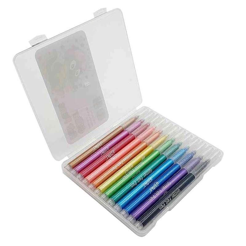 STR31563 START FLOMASTER GLITTER 12 KOM 