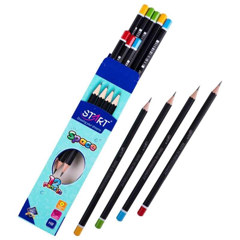 STR05540 START OLOVKE GRAFITNE SPACE 12 KOMADA START 