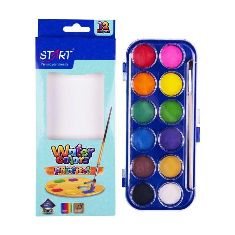 STR05786 START VODENE BOJE 12 BOJA SA CETKICOM START 