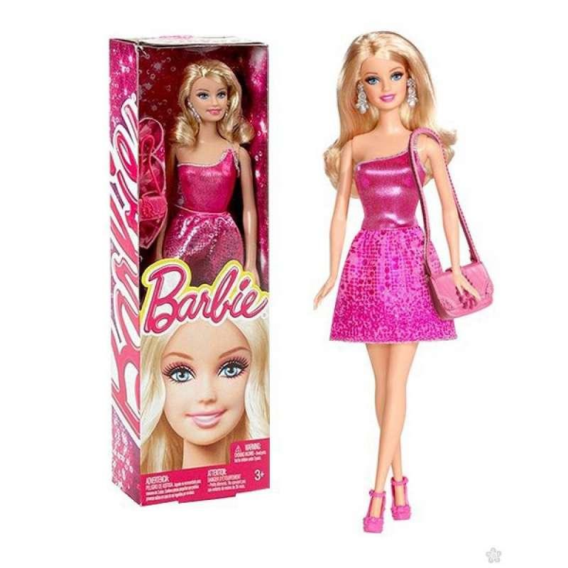 BARBIE LUTKA U SVETLUCAVOJ HALJINI 