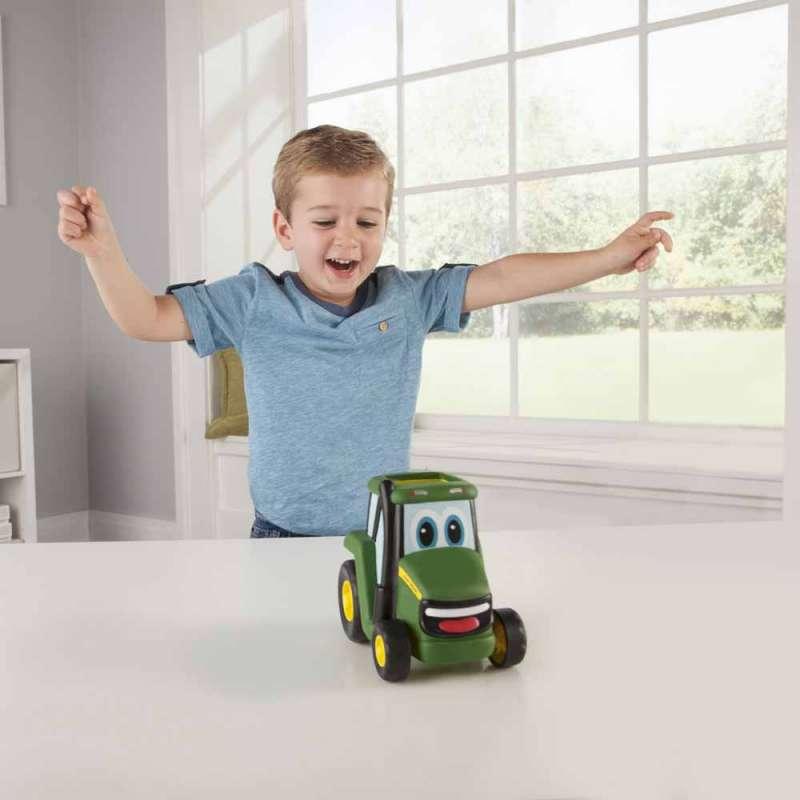 TOMY JOHN DEERE TRAKTOR PUSH ROLL 