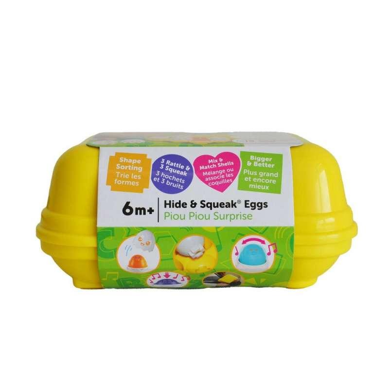 TM73560 TOMY HIDE AND SQUEAK EGGS 