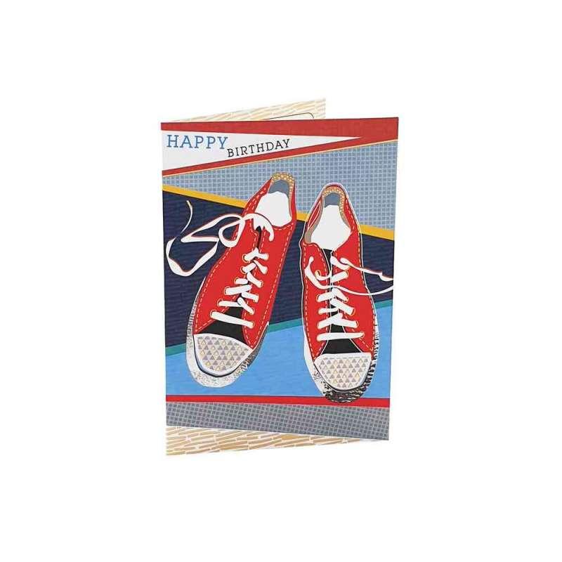 CESTITKA Copacabana CRVENE PATIKE - HAPPY BIRTHDAY