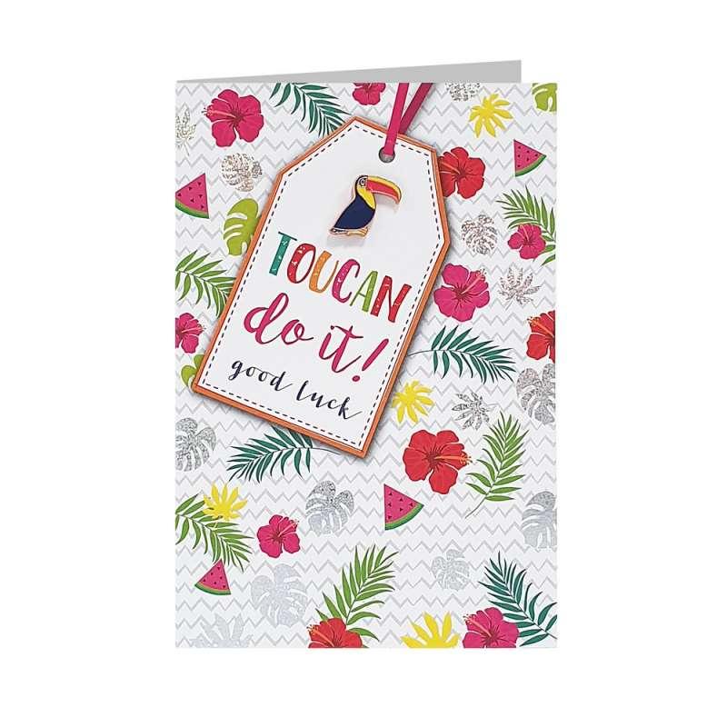 TMS28310 cESTITKA SA TUKAN ZNAcKOM - TOUCAN DO IT! GOOD LUCK 