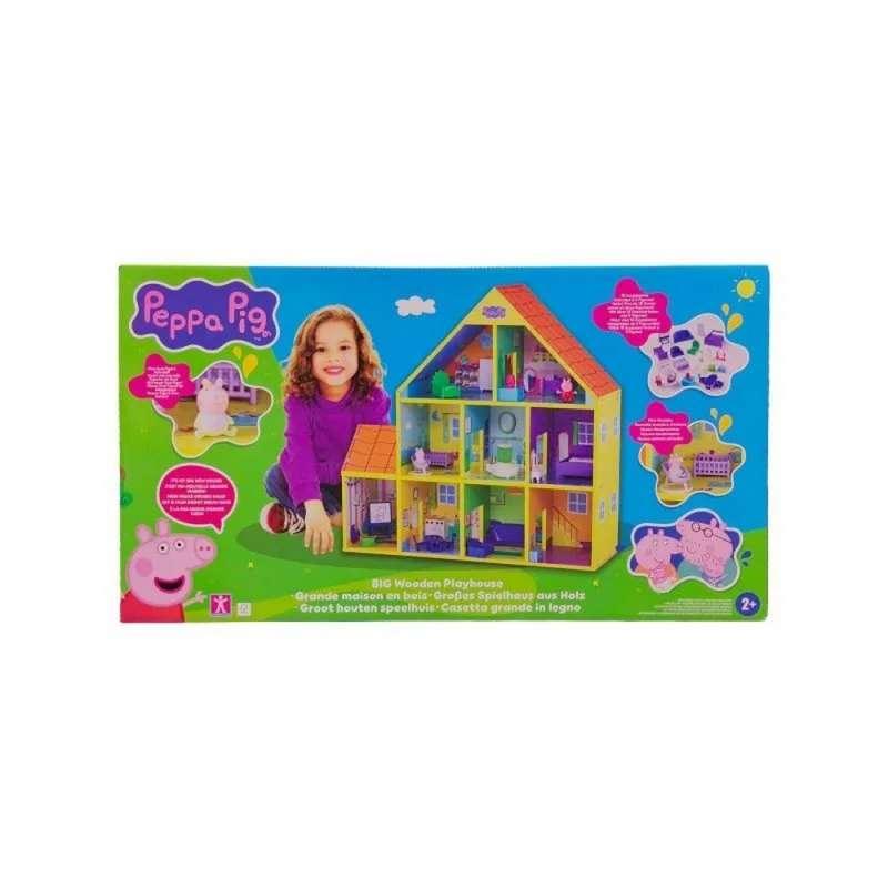 TO8364 PEPPA PIG DRVENA KUĆICA SA DODACIMA 