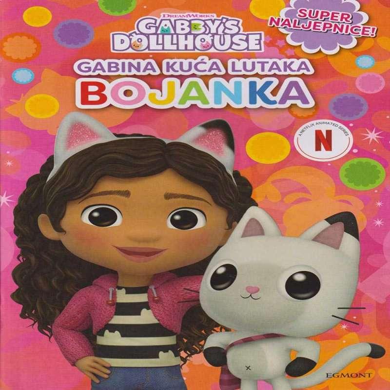 GABI: KUCA LUTAKA - BOJANKA SA NALJEPNICAMA