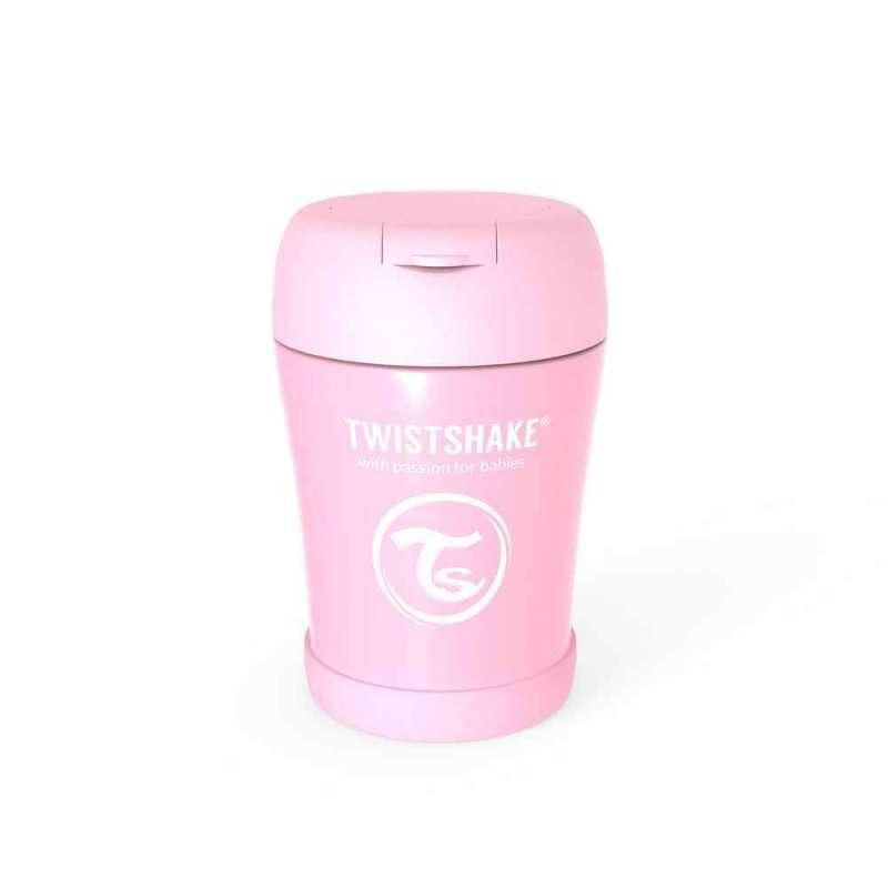 TWISTSHAKE TERMOS-POSUDA ZA HRANU 350ML PASTEL PINK 