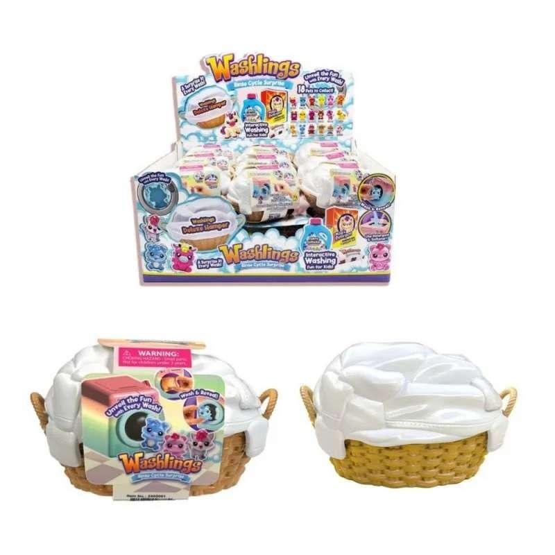 TT2409012 WASHLINGS HAMPER SET WITH 2 LAUNDRY BAGS 2 FIGURICE 