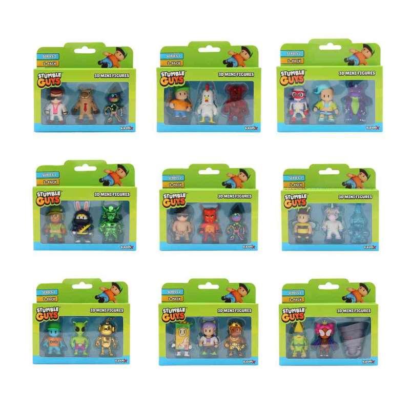 TW11306 STUMBLE GUYS MINI AKCIONA FIGURE 3PACK 