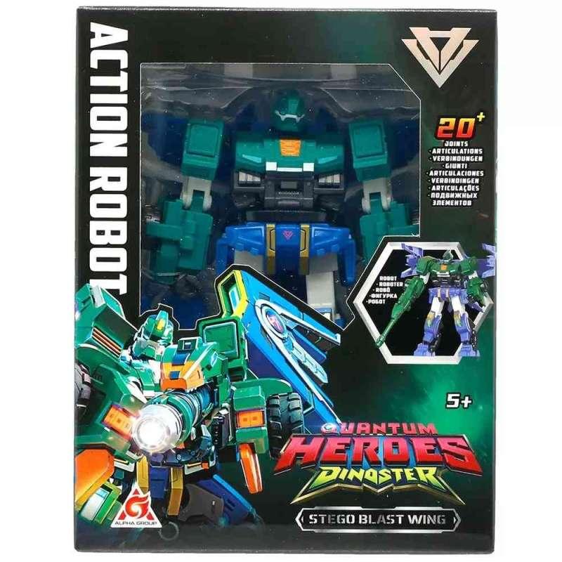 TWD580874 DINOSTER FIGURA 13 CM STEGO BLAST WING 