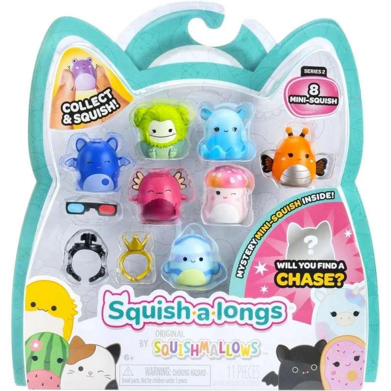 TWSA0021 SQUISH-A-LONGS 8 PACK FIGURICE 