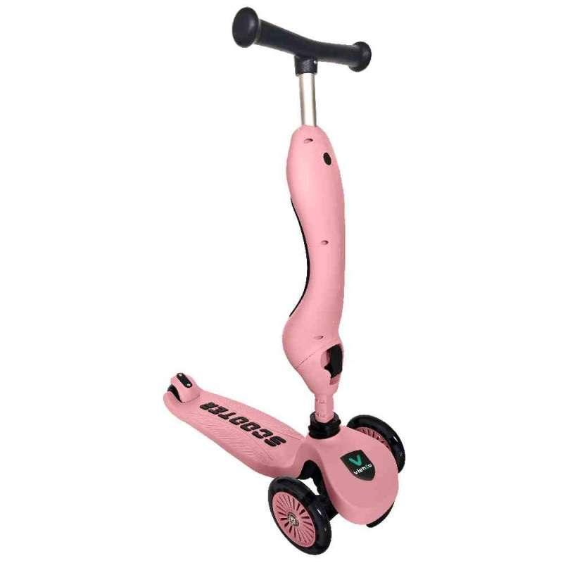 VIE2201P VIENTO 2-U-1 TROTINET PINK 