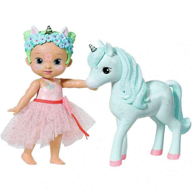 BABY BORN STORYBOOK UNA AND UNICORN 18CM