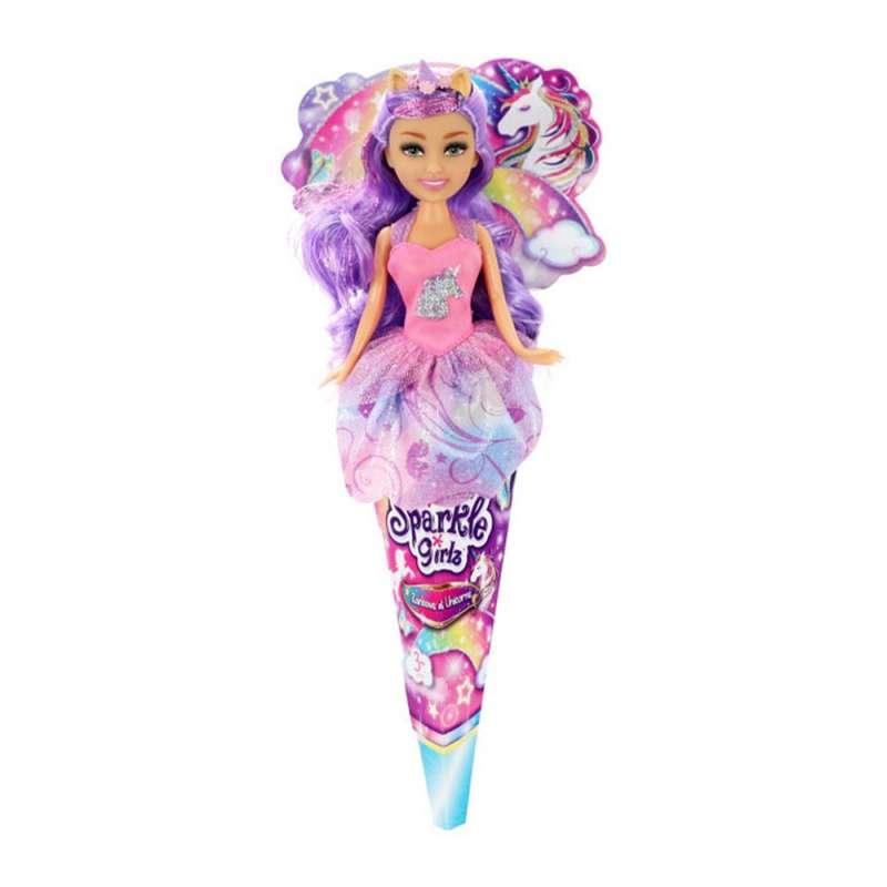 SPARKLE GIRLZ UNICORN PRINCESS IN CONE ASST 