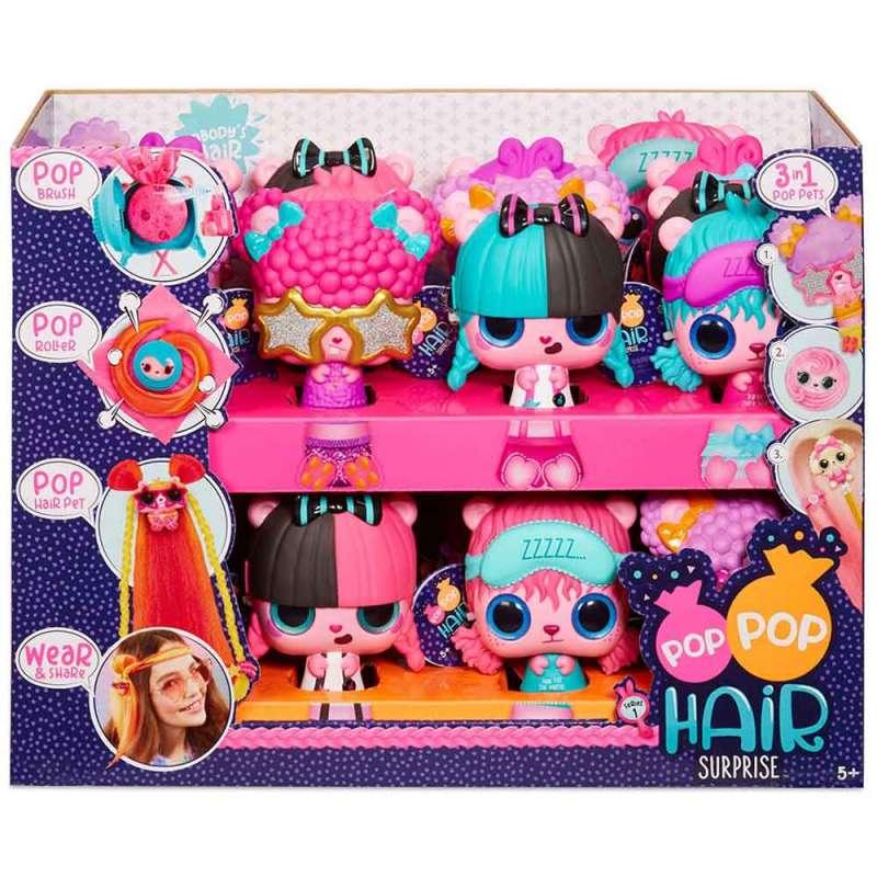 Pop Pop Hair Surprise 3 U 1 561873 Dexy Co Kids