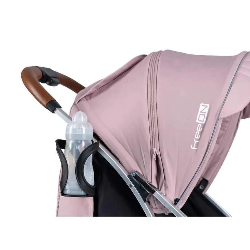 FREE ON KOLICA LUX PREMIUM ROZE CRNA