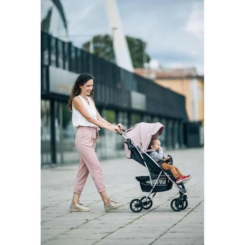FREE ON KOLICA LUX PREMIUM ROZE CRNA