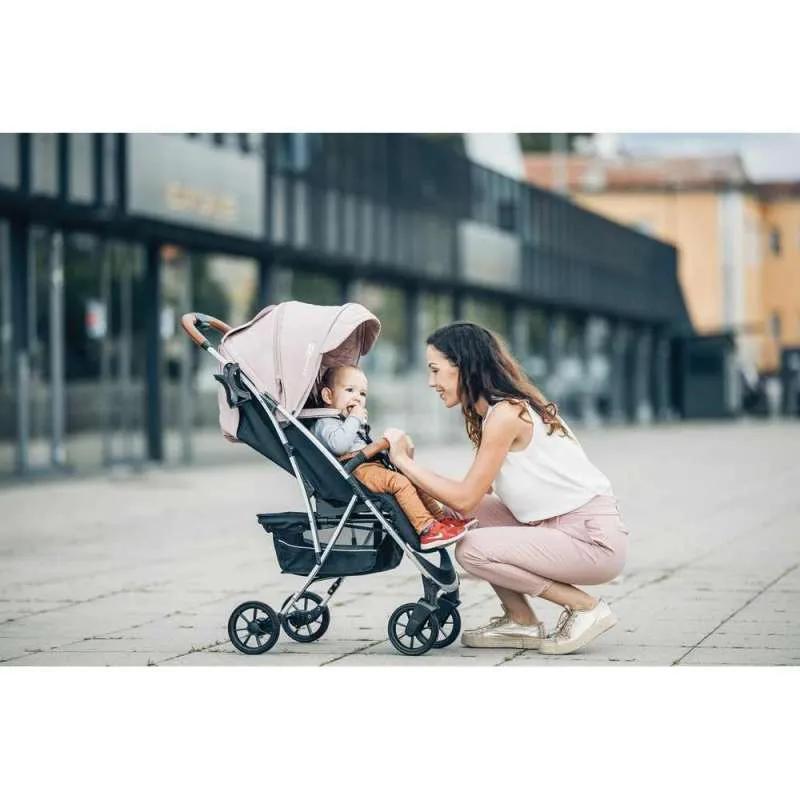 FREE ON KOLICA LUX PREMIUM ROZE CRNA