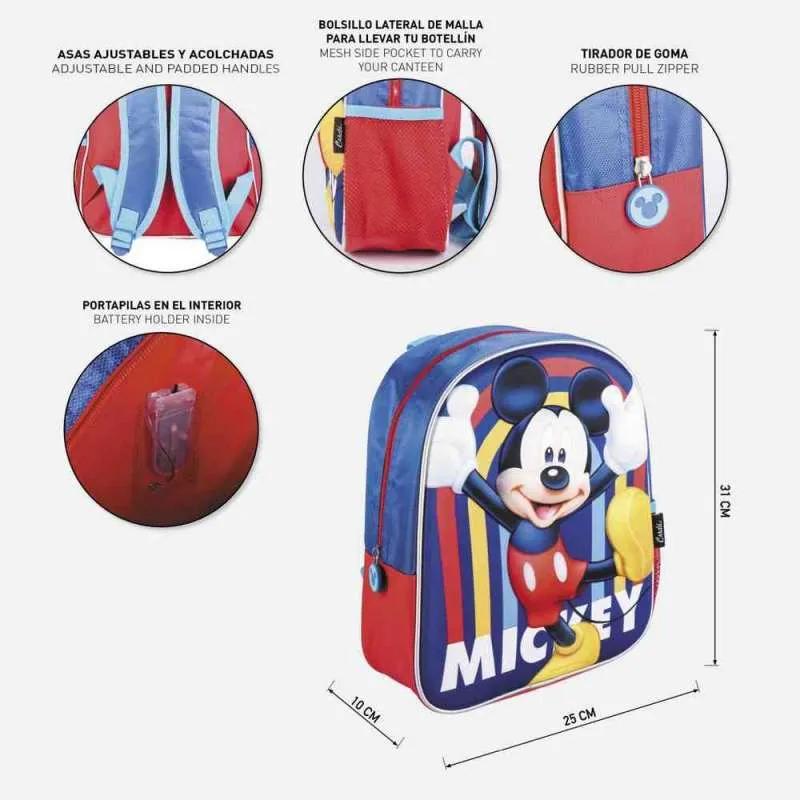 MICKEY RUKSAK 3D CERDA