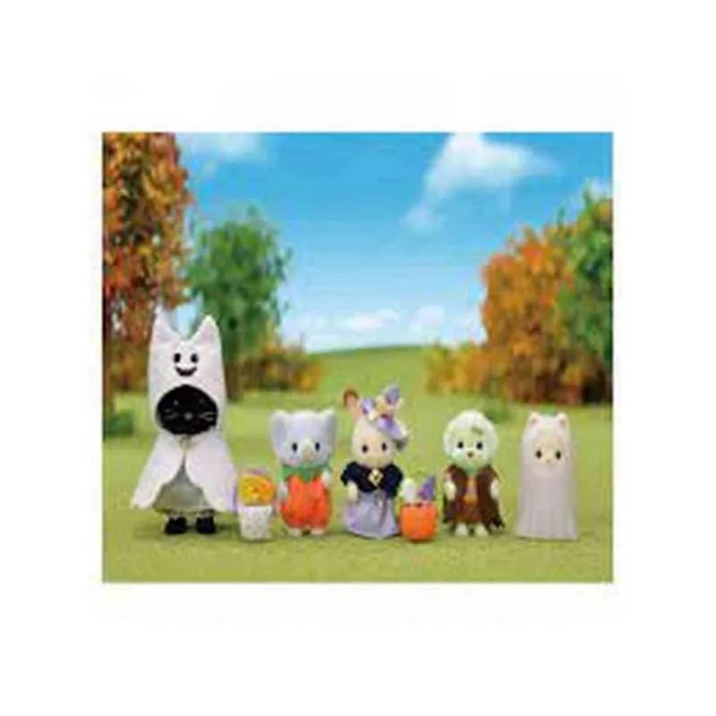 SYLVANIAN TRICK OR TREAT SET 5 FIGURA
