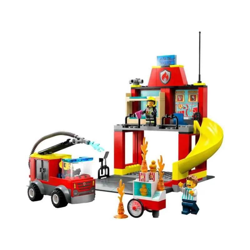 LEGO CITY VATROGASNA STANICA I VATROGASNO VOZILO
