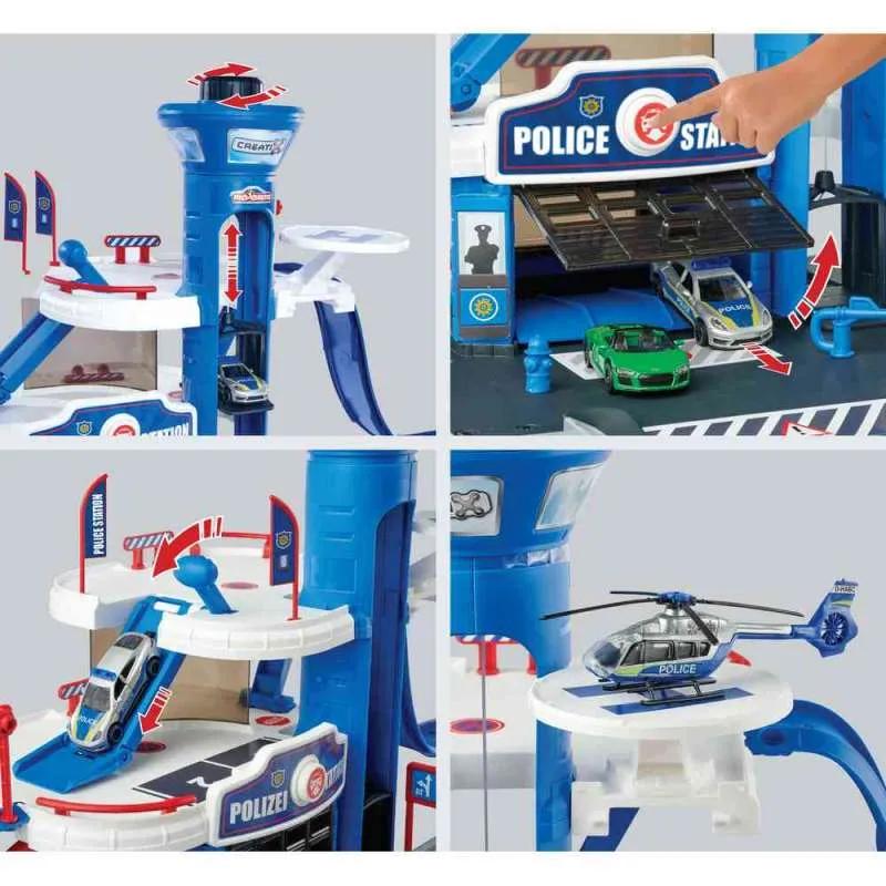MAJORETTE CREATIX POLICIJSKA STANICA I VOZILO