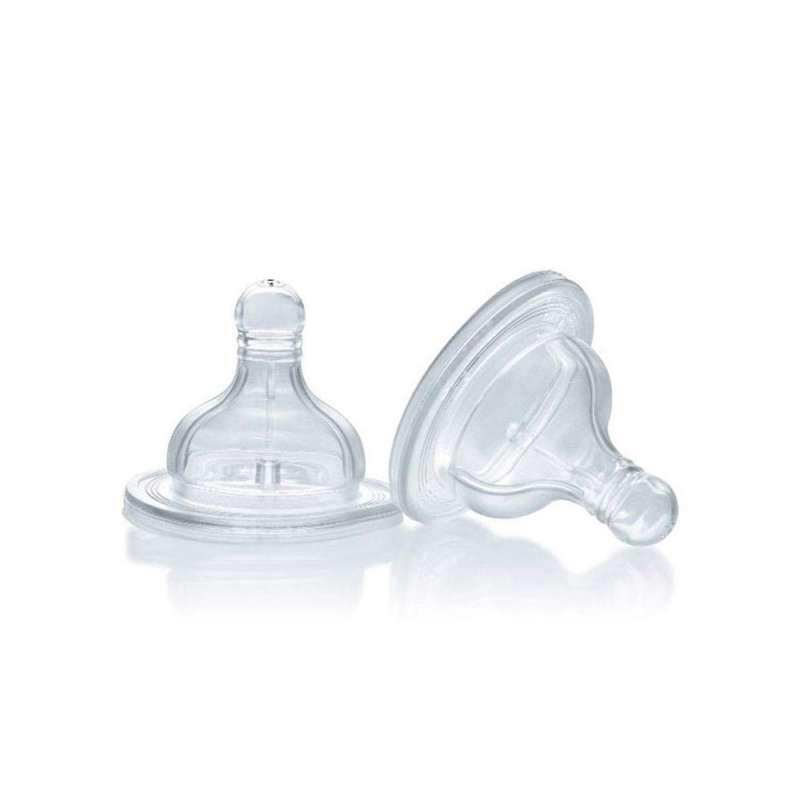 CHICCO CUCLA GIOTTO SILIKON PRILAGODLJIV PROTOK 2M+ 2KOM