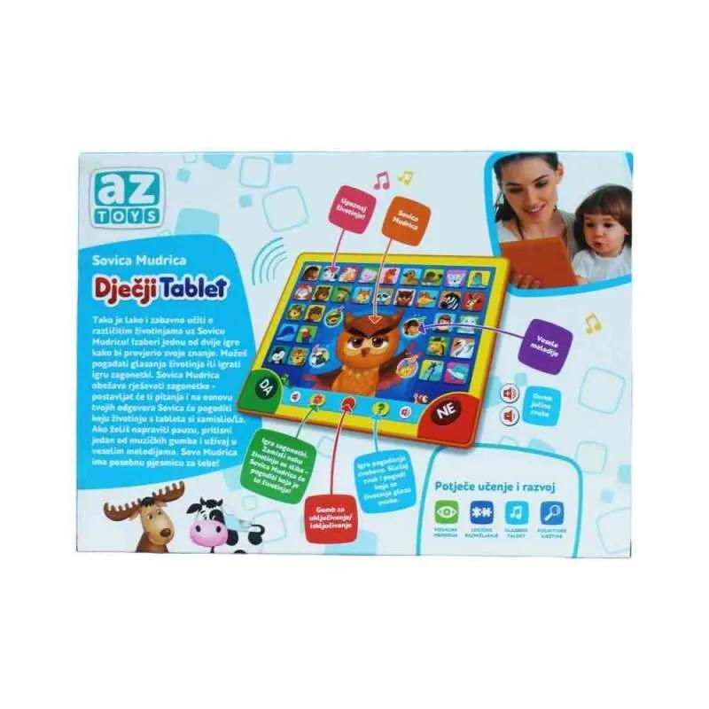 DJEČJI TABLET SOVA MUDRICA