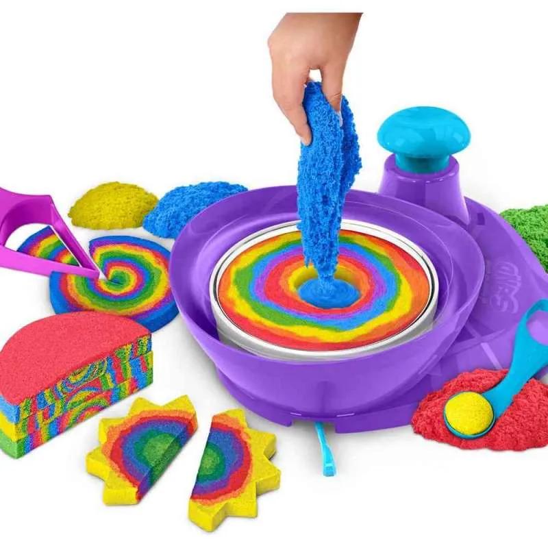 KINETIČKI PJESAK SWIRL AND SURPRISE SET S MODLAMA