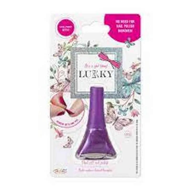 LUKKY PEEL-OFF LAK ZA NOKTE 5.6ML - LJUBIČASTA T11180