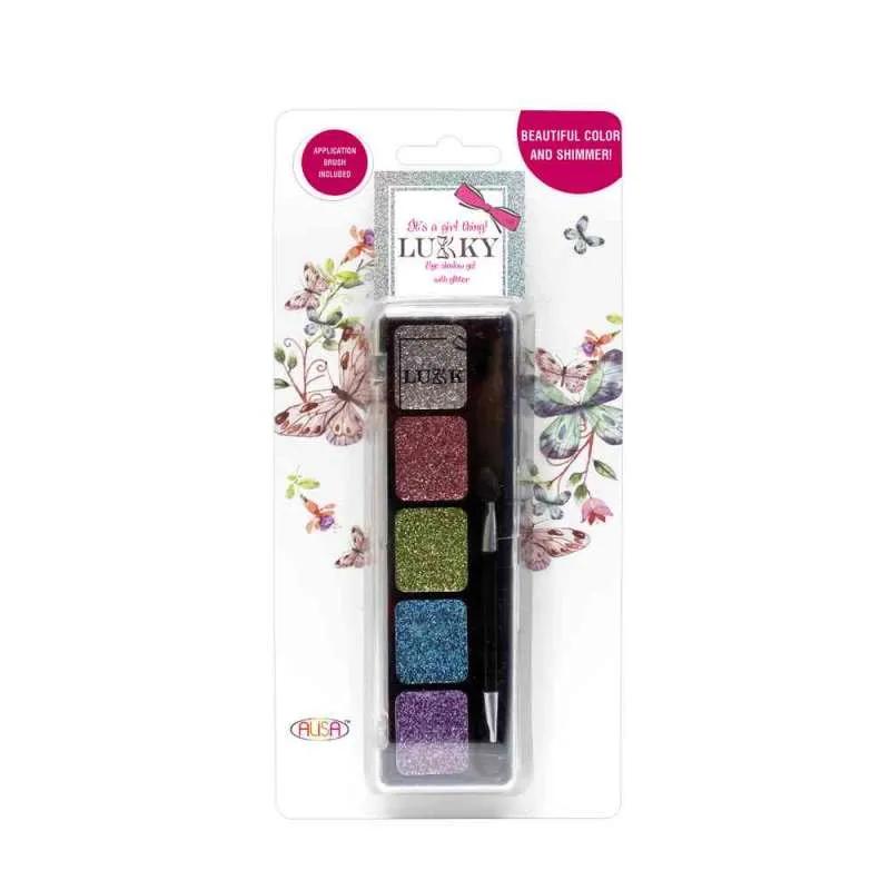 LUKKY SJENKE ZA OČI GEL SA ŠLJOKICAMA 4.7ML - SVJETLE BOJE T15392
