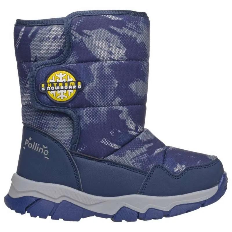 POLLINO CIZME SNEGARICE NAVY